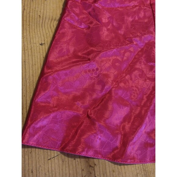 Vtg Adonna Womens L Chemise Slip Dress Nightgown Pink Floral Lace Lingerie Y2K - Picture 4 of 8